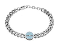 Bracciale Lowell Uomo S.S. Lazio in Acciaio B-LB011TAS